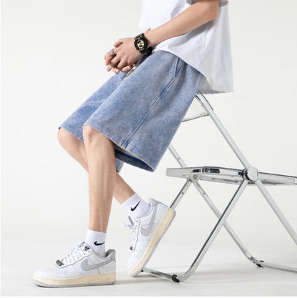 Trendy Men's Loose Washed Summer Shorts